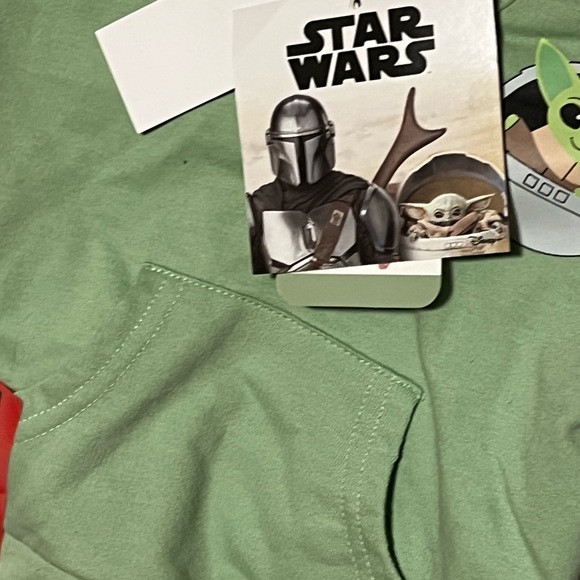 Star Wars The Mandalorian Grogu 3 piece outfit size 9m - Picture 2 of 4